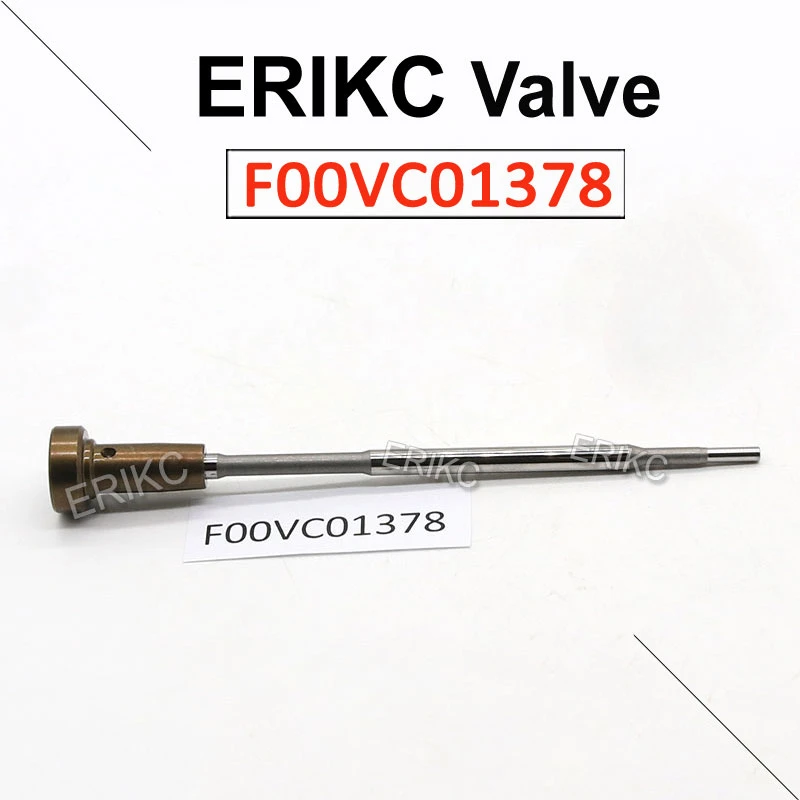 ERIKC F00VC01378 Injector Control Valve FOOVC01378 Common Rail Injection Parts F 00V C01 378 for Bosch 0445110377 0445110378