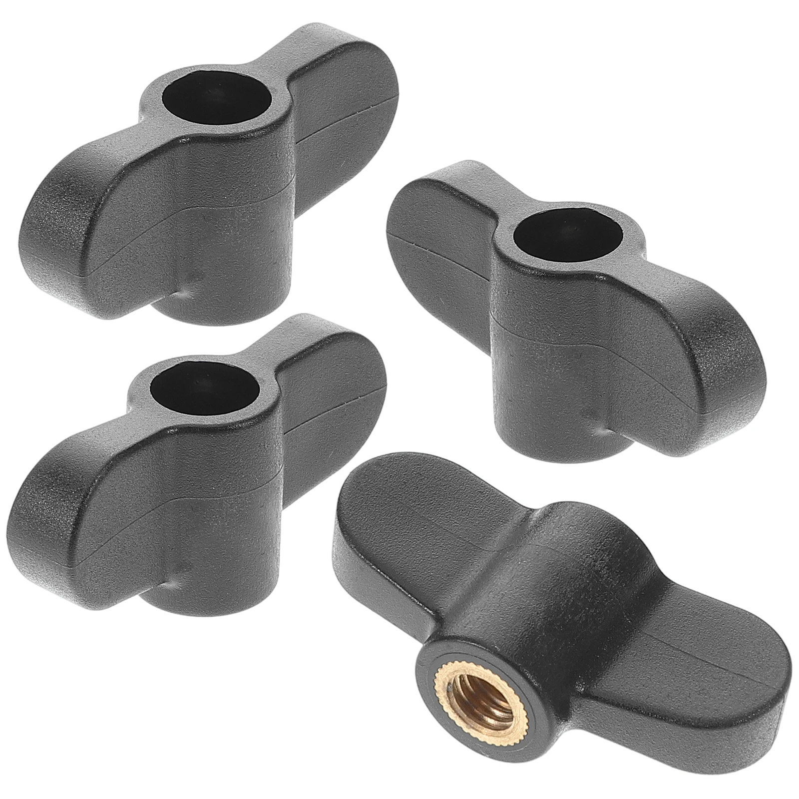 

4Pcs Drum Set Clamp Nut and Wing Nut Accessories for Secure Fastening and Easy Installation Drum Cymbal Holder Sleeve