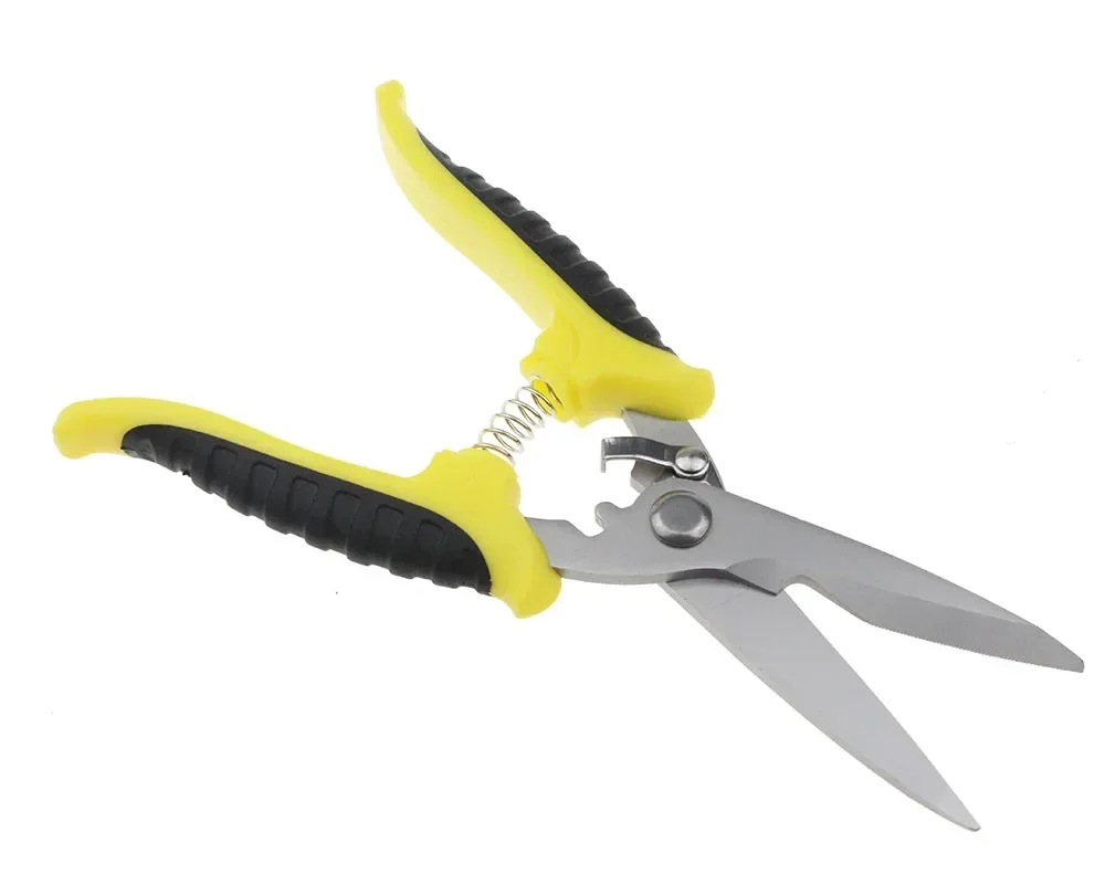 1Pc New 7/8 Inches Electronic Scissors Wire Cable Cutting Cutter Multifunctional Pliers Durable Hand Tool