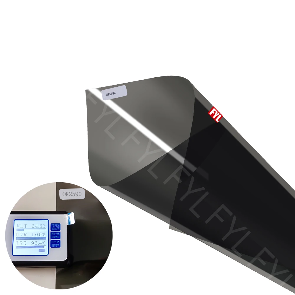 

Solar Automotive Removable Film for Car Window Film Auto Sunshade Tint Film HD Nano Ceramic