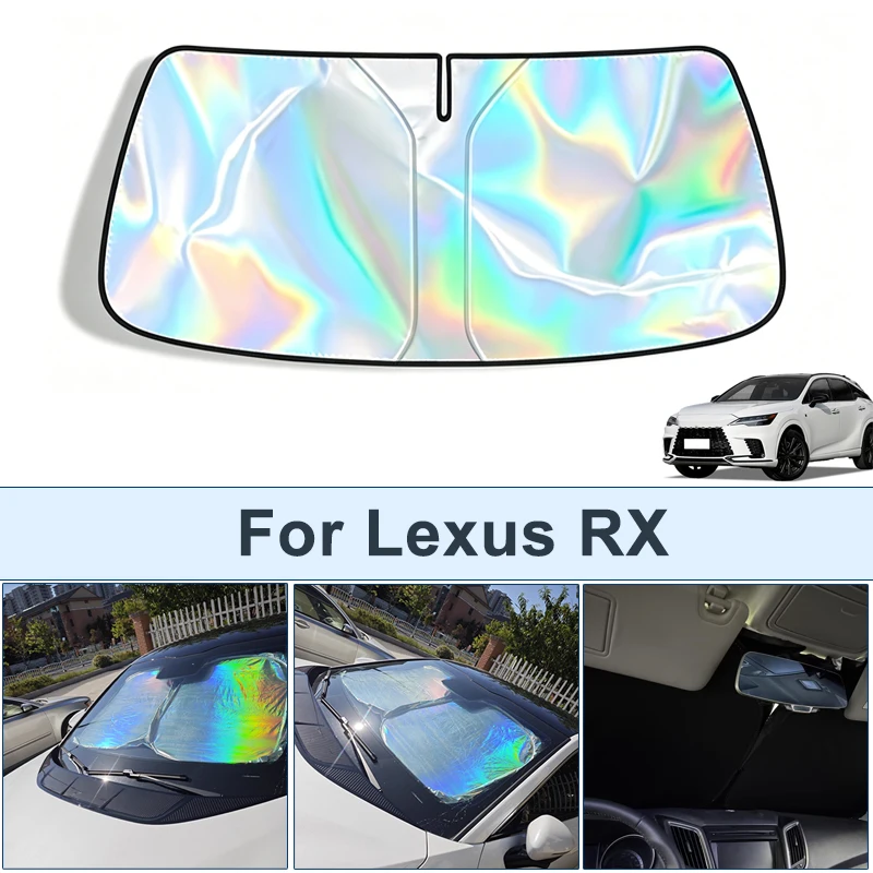 

Foldable Front Windshield Sun Shade For Lexus RX UV Reflective Sun Protection Cover Car Interior Accessories