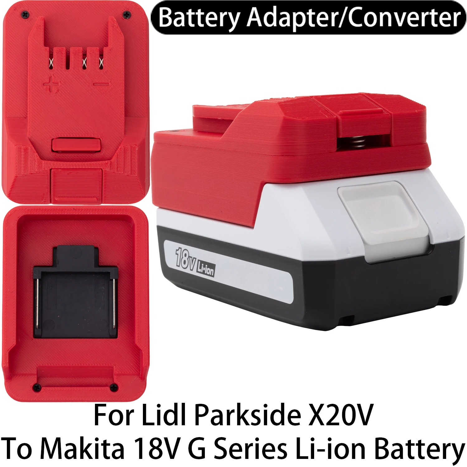 

Adapter For Lidl Parkside X20V Li-ion Tool To Makita 18V G Series Li-ion Battery Adapter Converter Power Tool Accessory