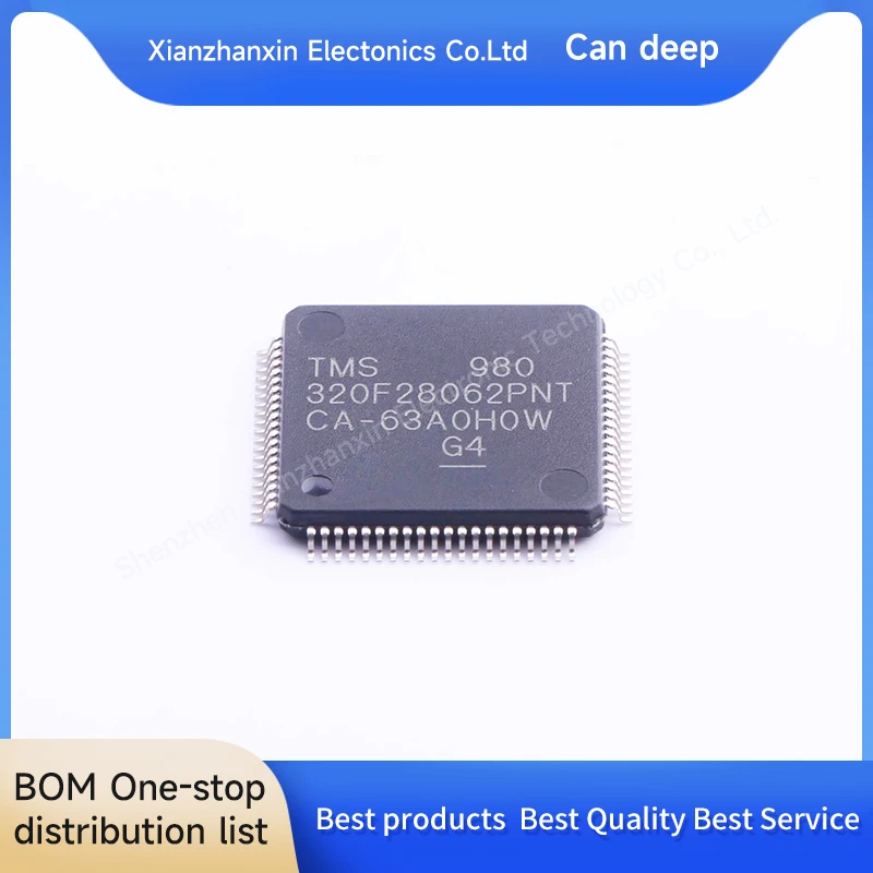 TMS320F28062PNT TMS320F28062 320F28062 LQFP-80 وحدات التحكم الدقيقة 32 بت