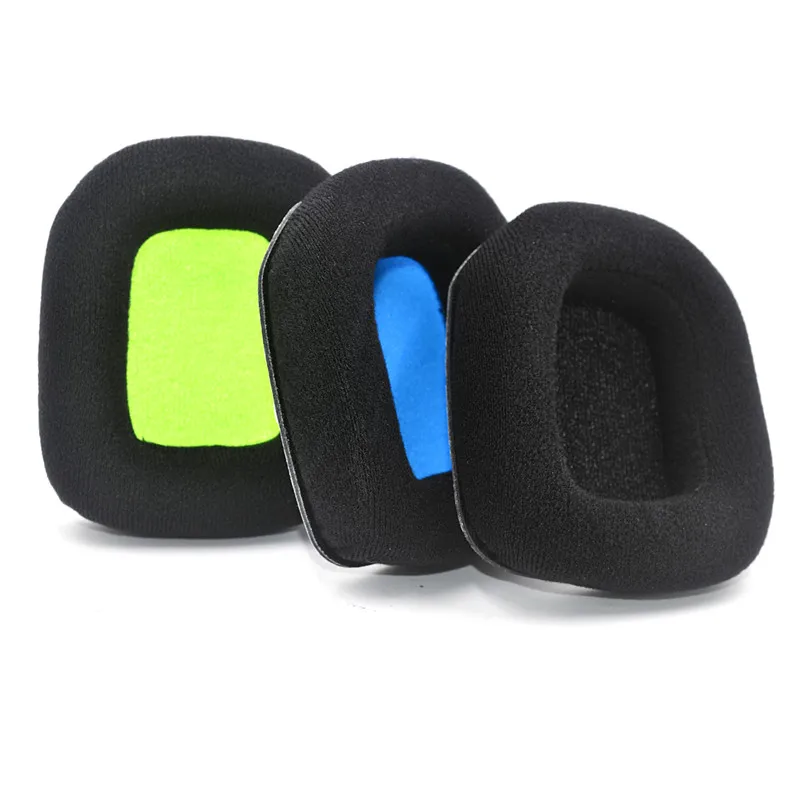 Flexible Replacement Earpads For Logitech Astro A20 Headphone Ear Pads Cushion Soft Flannelette Memory Sponge Earphone Sleeve