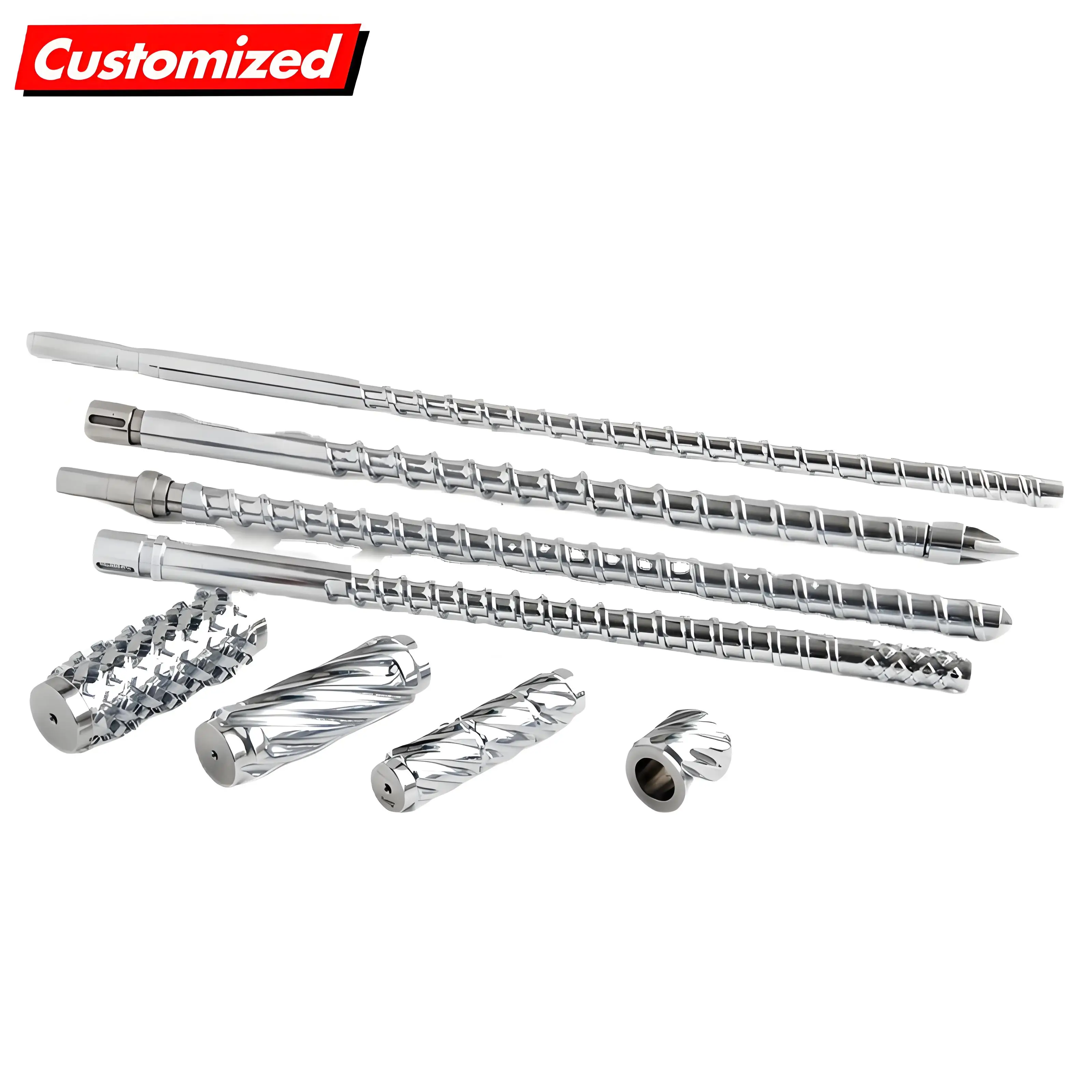 Mini Injection Screw and Barrel for Injection Machine custom service