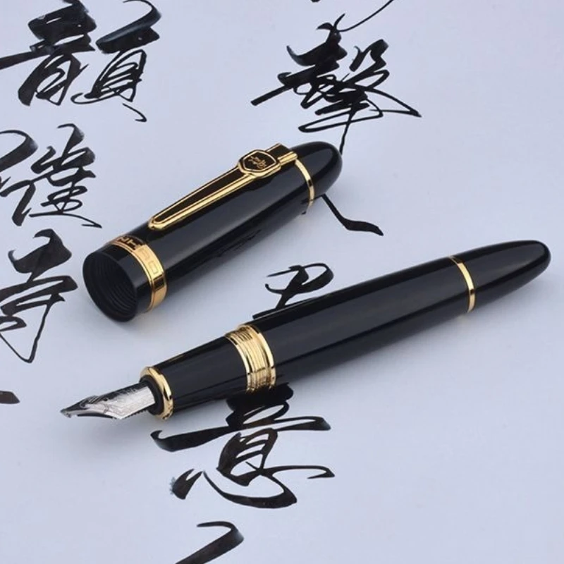 Three-layer Blade 3.0mm Nib BALAOYE  Fountain Pens Jinhao Ink Pen Refillable Ink School Office Pen Basic Meeting Stationery Gift