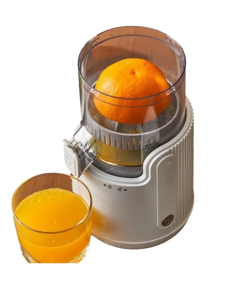 Large-Diameter Orange Juicer Juice And Pulp Separator Home Tea Shop Vegetable Fruit Juicing Machine for Kitchen Use 5