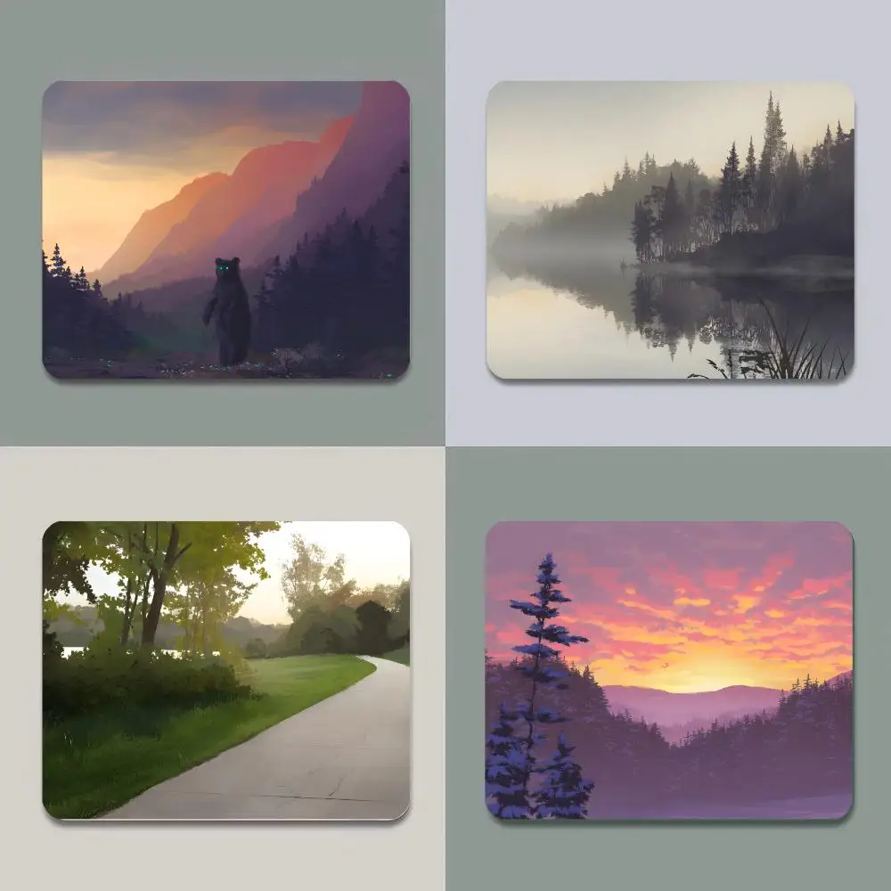 

Keyboard Scenery and mouse mat Keyboard mat Mouse mats Mouse Gaming mouse mat Aesthetic desk mat Mouse carpet Pad