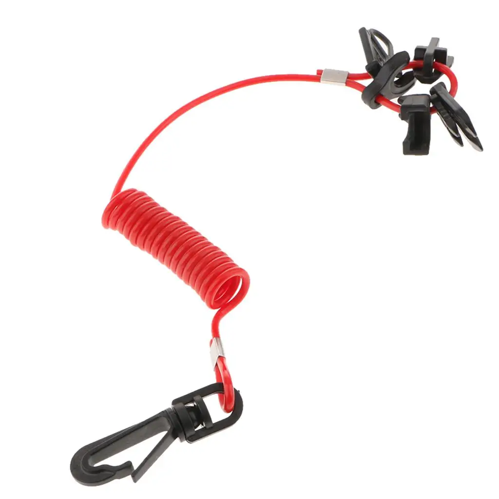 Universal Kill Switch 7 Keys Set Lanyard for Yamaha Outboards