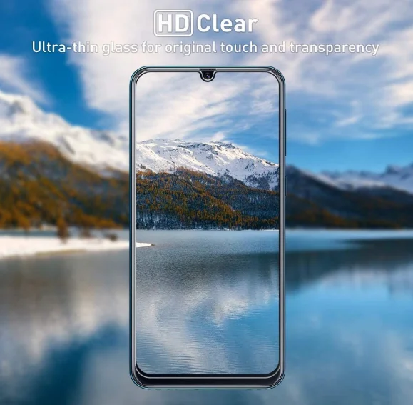 3 Stück gehärtetes Glas für Samsung A12 A23 A70S M02S A02S Displays chutz folie für A22 M23 M33 5G – Detail 6