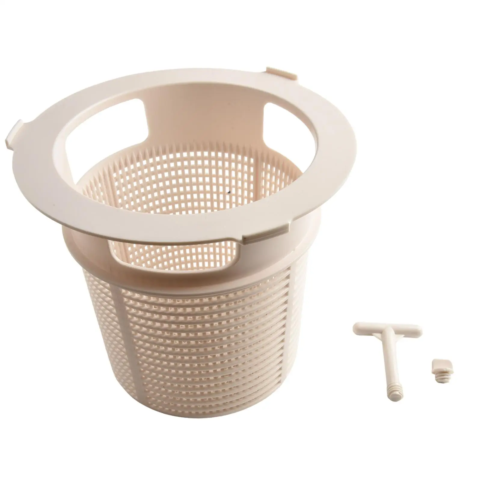 Pool Skimmer Basket Suits For Poolrite S2500 MK2 Heavy Duty Skimmer With Handle Filter Basket With Handle Pool Cleaning Accessor