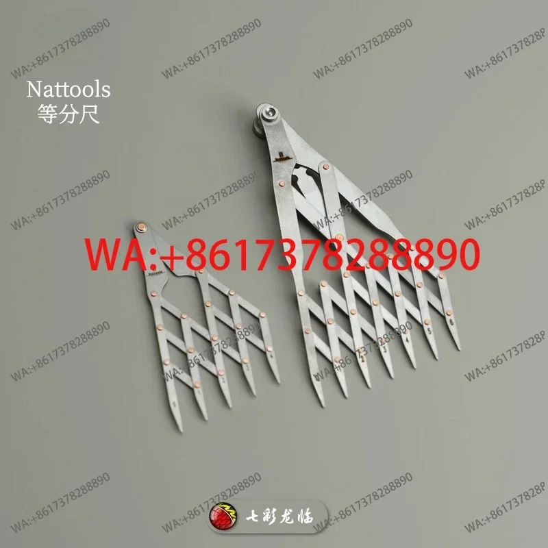 Nattools isometric ruler isometric ruler, luggage making, positioning assistance, drawing, leather craftsmanship, bisecting tool
