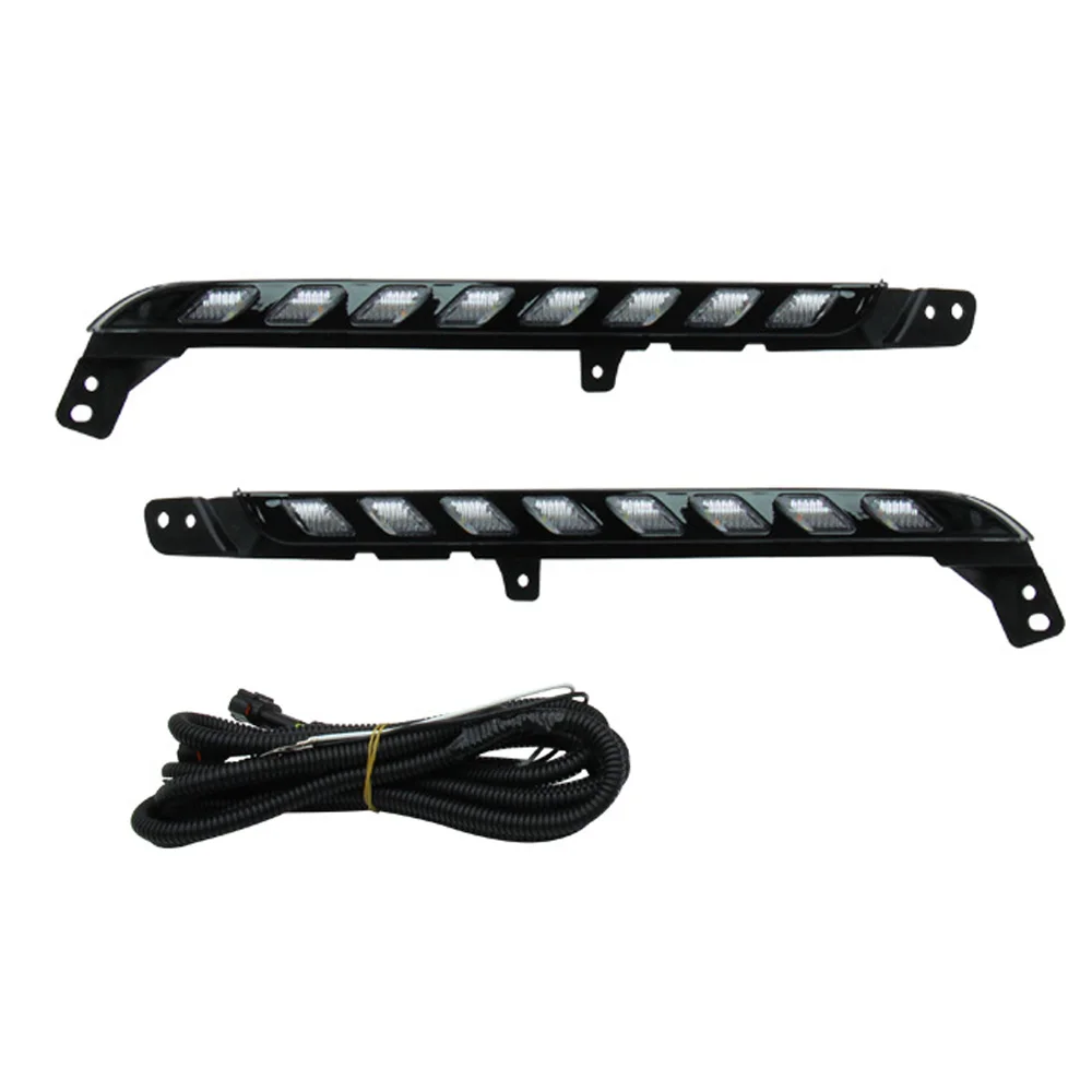 

Car LED Headlight Daytime Running Light Daytime Running Light LED Headlight Fit For Toyota Hilux Revo Rocco 2020 2021
