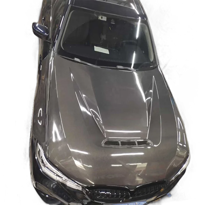 

STLF Real CS Style Carbon Fiber Engine Bonnet Hood Fender TRUNK Fit for BMW's G20 G28 M340I