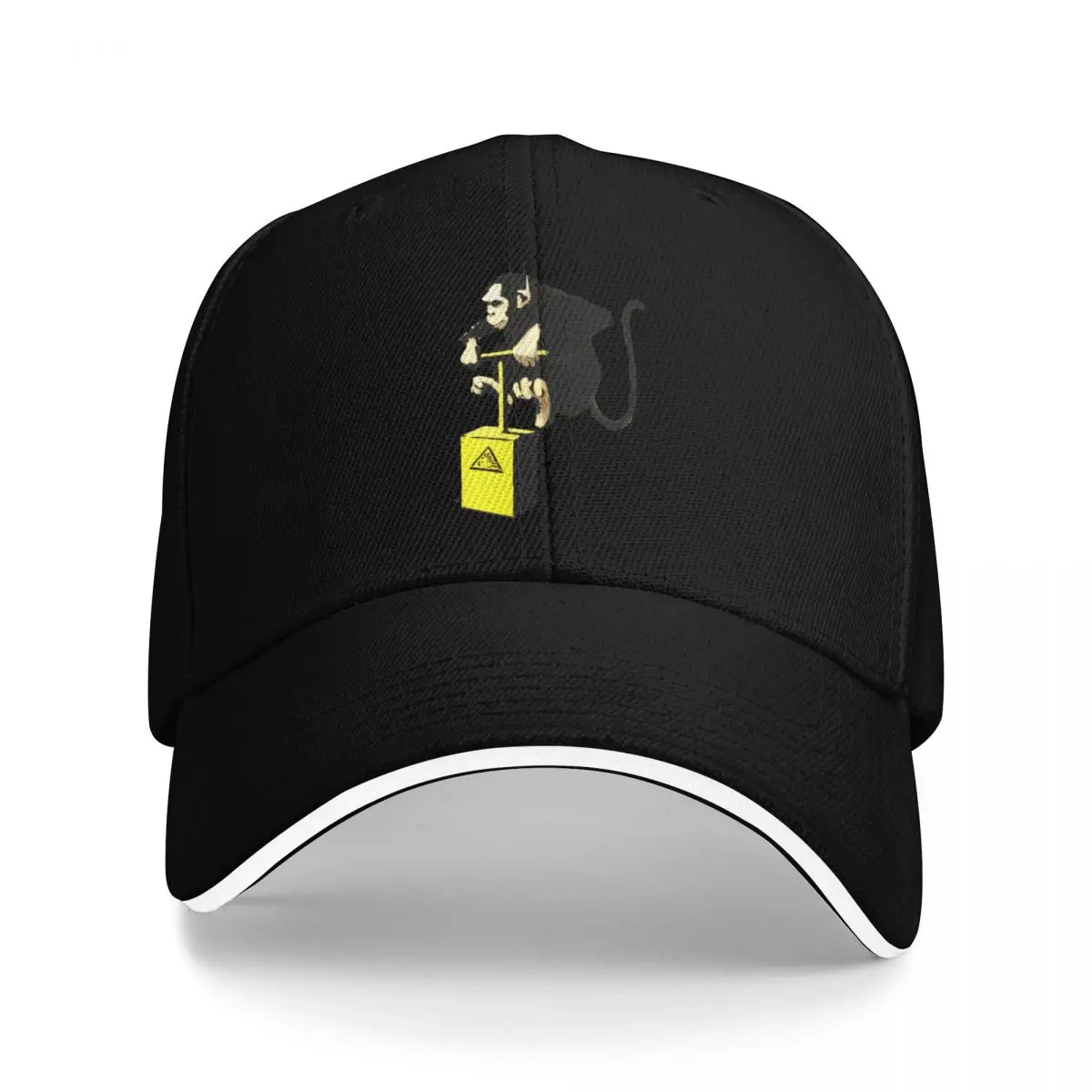 Monkey Detonator - Animals Strike Back - Banksy Baseball Cap Luxury Cap summer hat fashionable Custom Cap Mens Tennis Women's