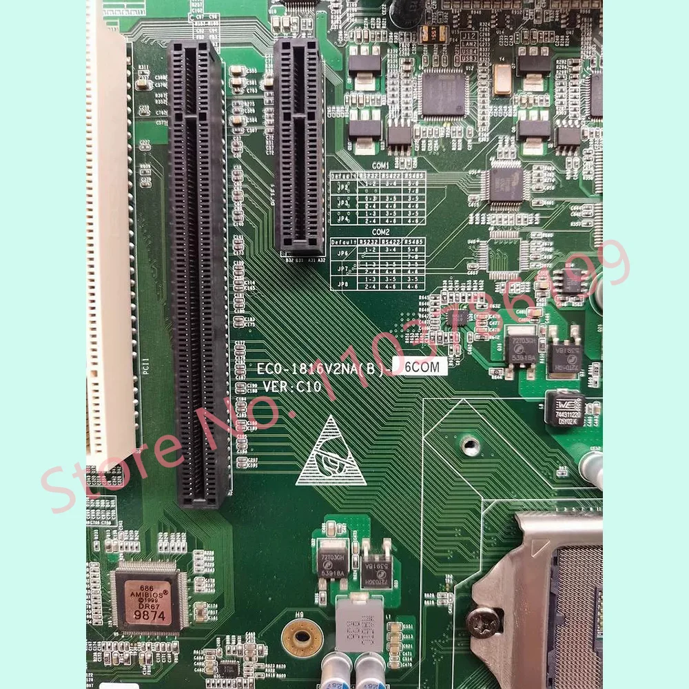 

Industrial Control Motherboard VER:C01 C10 ECO-1816V2NA(B)-6COM