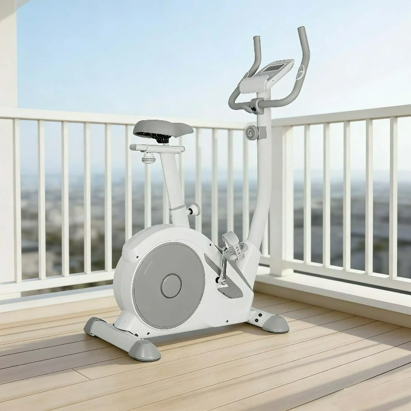 

Умный домашний велотренажер с вертикальной установкой, регулируемым сопротивлением и ременным приводом