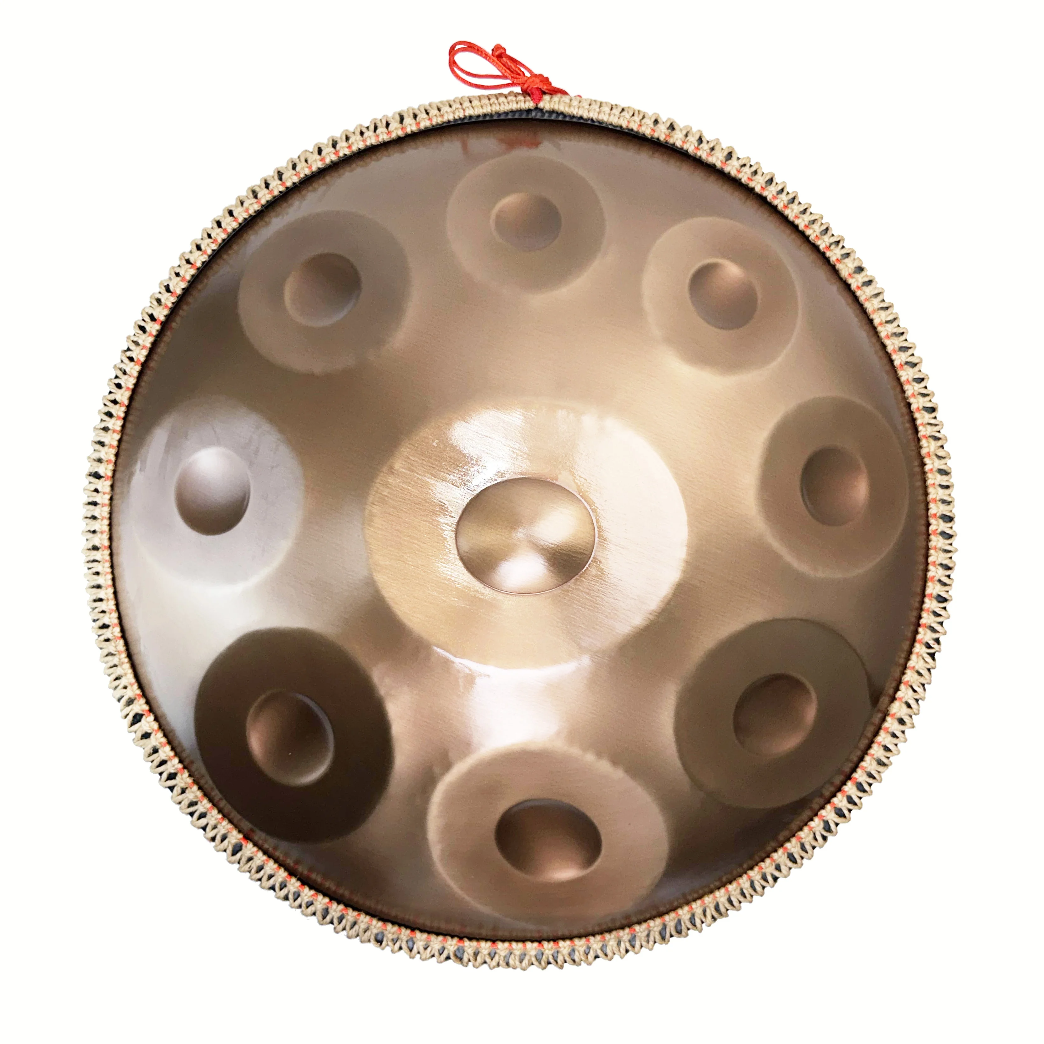 

HooquCustom 22inch Steel Handpan Drum 12 Notes / 10 Notes /9 Notes Handpan Instrument For Beginner With Hand Pan Case And Stand