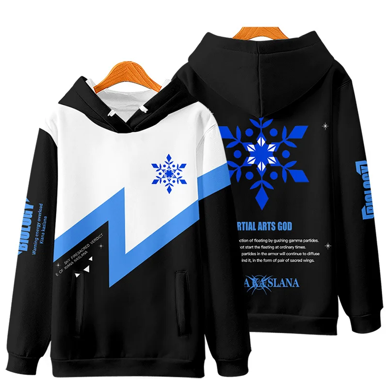 Anime Honkai Impact 3rd 3D Print Oversized Hoodies Long Sleeve Hooded Hoodie Funny Sweatshirt Harajuku Tops Cosplay Costume