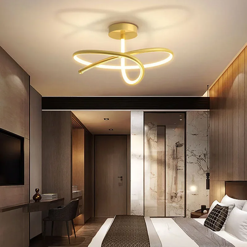 

Modern LED Ceiling Light For Bedroom Living Dining Room Study Balcony Luxury Chandelier Home Decoration Lighting Fixture Luster