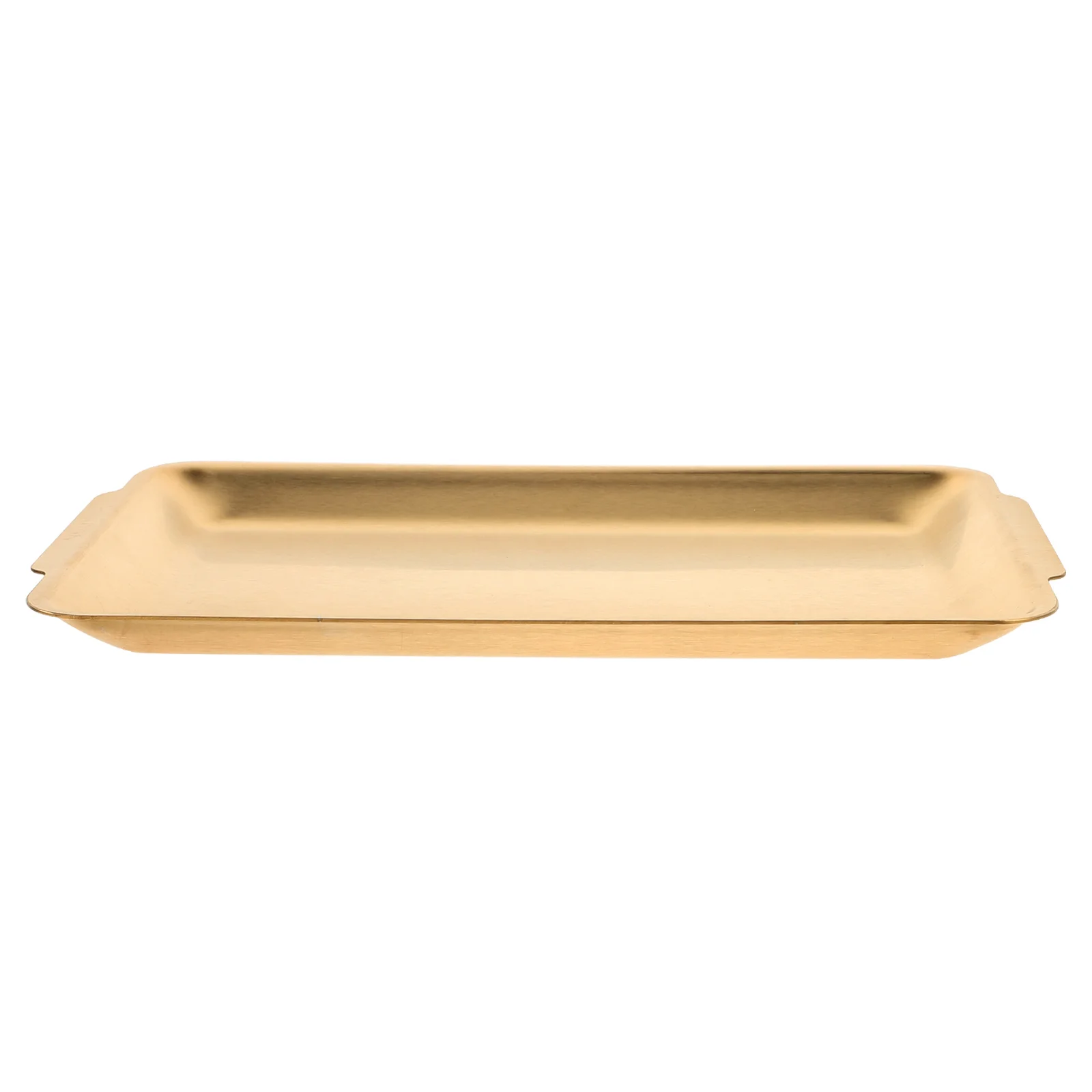 

Stainless Steel Fruit Plate 304 Metal Food Plates Salad Steak Flat Serving Platter Small Golden Kitchen Tray Dinner Buffet
