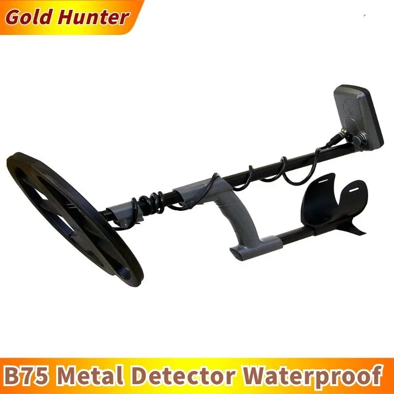 Gold Hunter B75 Best Metal Gold Detector Professional High Sensitivity Underground Metal Detector with Wireless Headphones