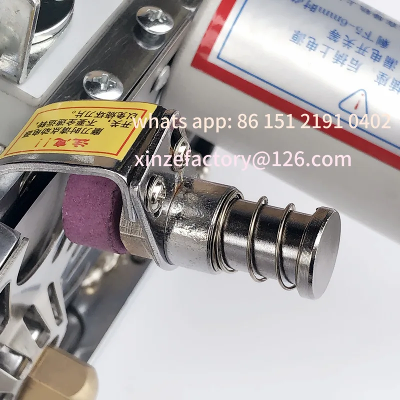 تخصيص جديد قاطع القماش رئيس المسار مصنع الملابس قطع السرير آلة جولة سكين مقص كهربائي التثبيت #3