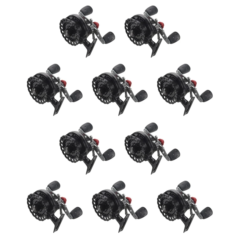 10X LEO DWS60 4 + 1BB 2.6:1 65MM Fly Fishing Reel Wheel With High Foot Fishing Reels Left Hand Fishing Reel Wheels