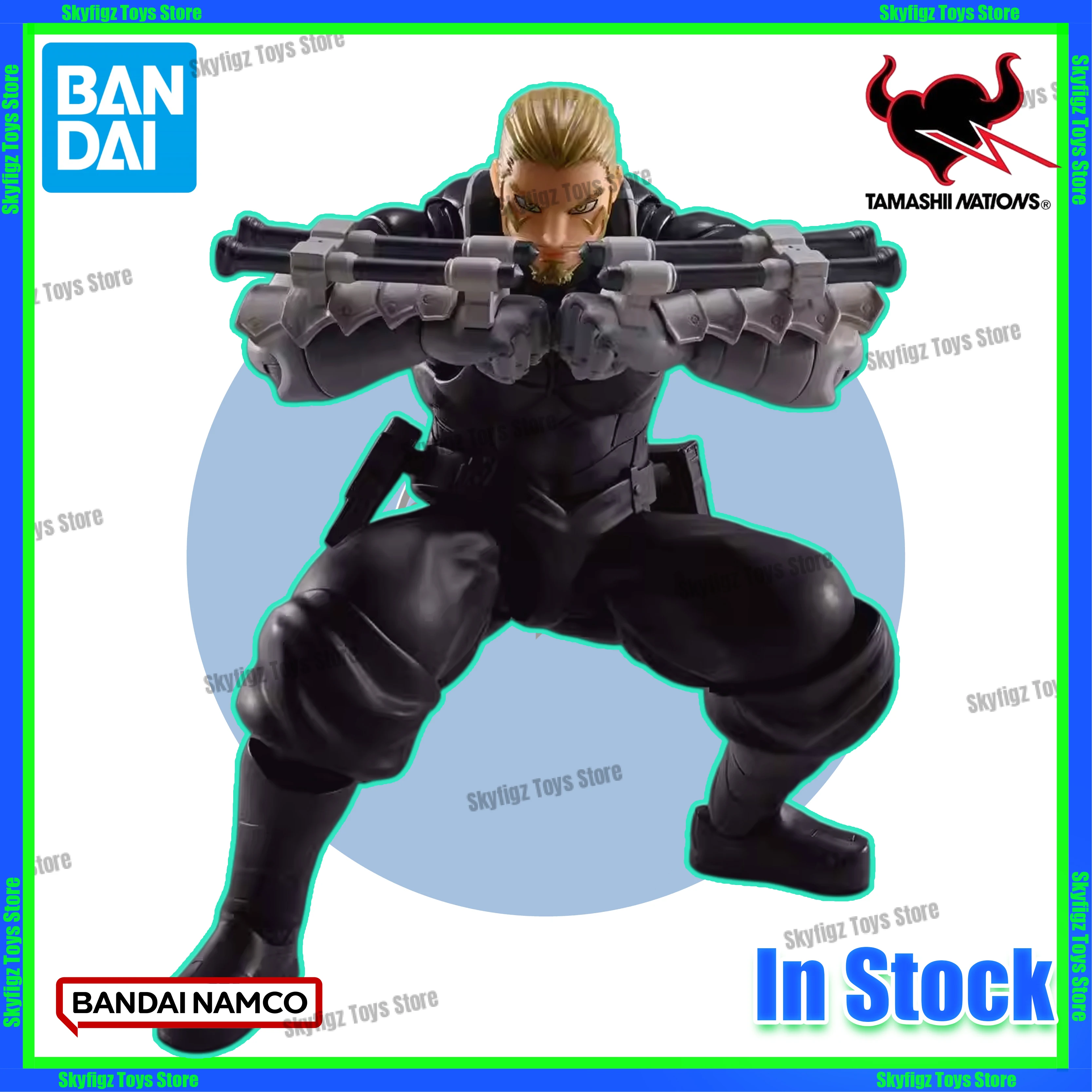 

In Stock Bandai Hun SHF Monster No. 8 Defense Captain Commander Shinomiya Ko Movable Doll Collection Gift