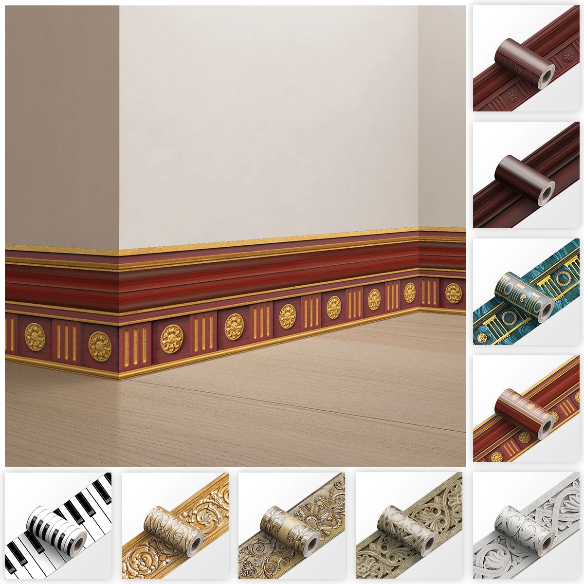 Papan Skirting Dekoratif Perek - Home Bathroom Window ulasan dan harga