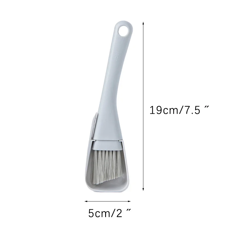 Window Groove Brush Windows Slot Cleaner For Door Floor Gap Keyboard Brush Dustpan 2 In 1 Household Cleaning Tools Kit