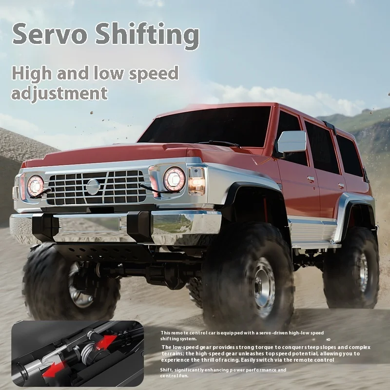 Pinecone Forest TuLe Y60 Electric Remote Control RC Car 4WD 1/10 Scale Off-Road Climbing Vehicle Ideal Male Birthday Gift