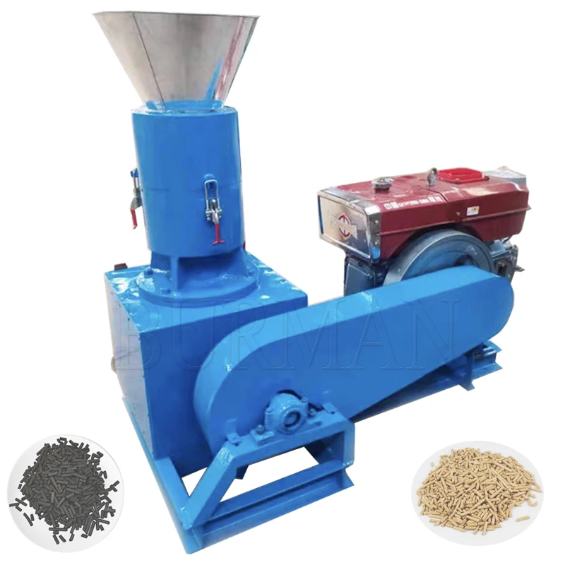 Combustion Particle Machine High Quality Biomass Wood Pelletizer Fuel Pellet Pressing Extruding Hot Selling