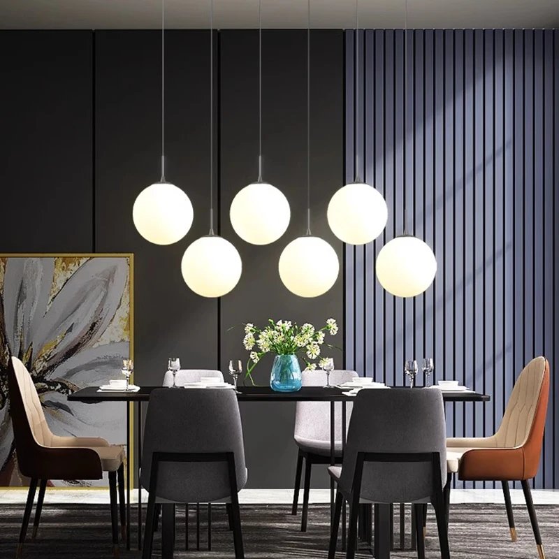 Decoracion hogar moderno lamparas sala da pranzo moderne lampade a sospensione lampada a sospensione illuminazione interna lampadario a led soggiorno