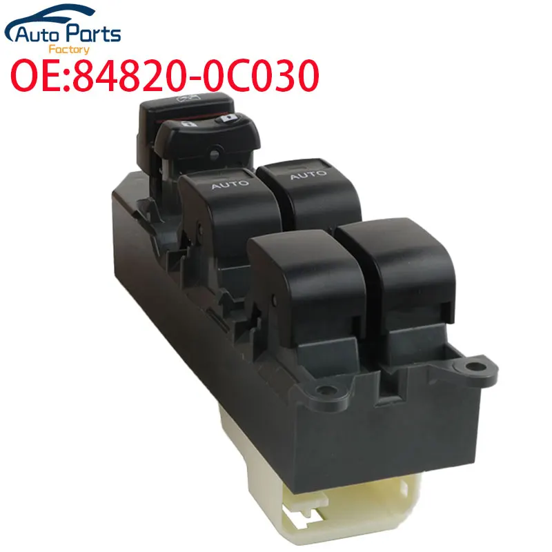 New Front Left Power Window Switch For Toyota Sequoia Tundra 84820-0C030 848200C030