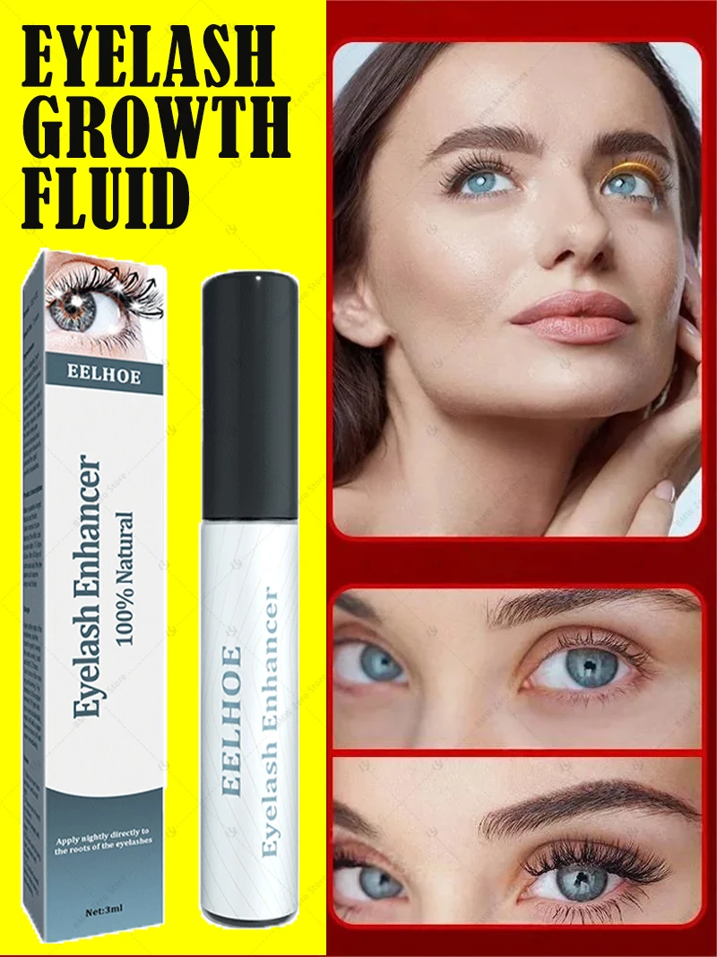 

growth of eyelashes