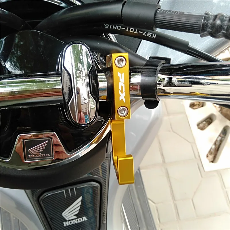 High Strength Aluminum Alloy Motorcycle Hooks Multi Purpose Storage Hooks for Motorcycle Helmet Bags Grocery Holding Accessories