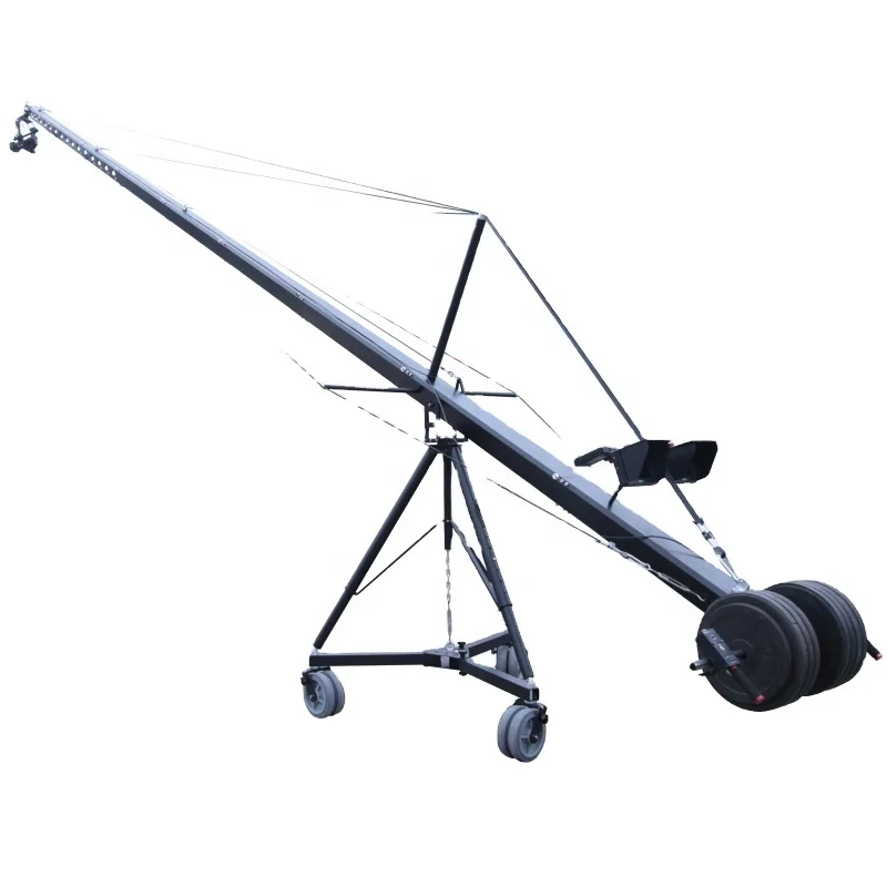 JianMei DS5-8M Hot Sale High Quality Aluminum Alloy Camera Crane Jib 8M Jimmy Jib Video Camera Crane For Film Shooting - view 6
