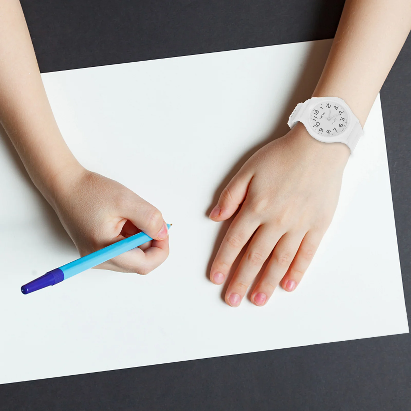 Montre à Quartz Décontractée pour Femme et Enfant, Simple, à la Mode