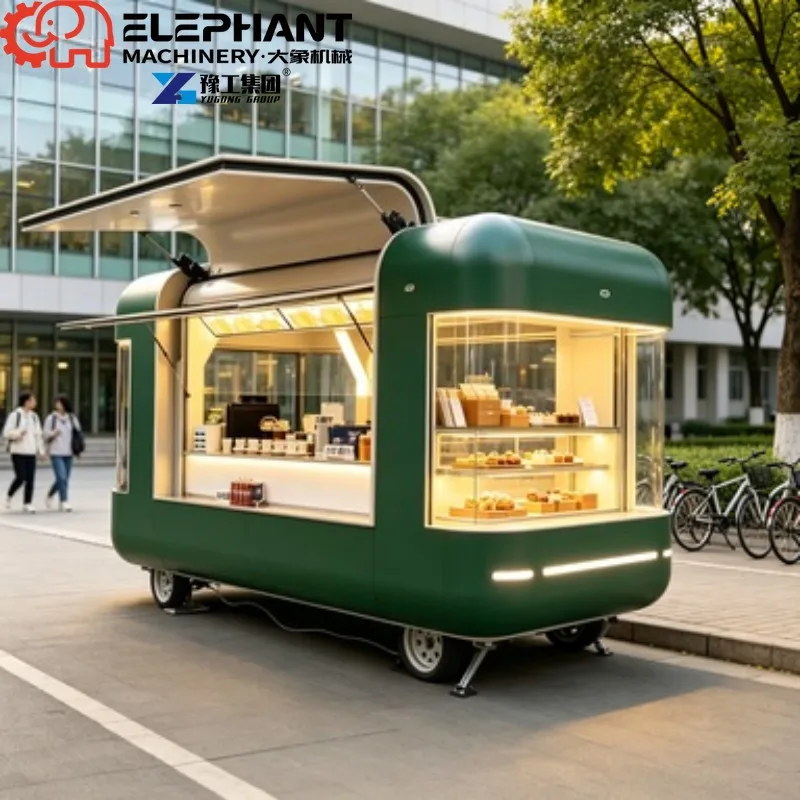 Stainless Steel Mobile Food Trailer, Professional Grade Unit With Gas Grill For Outdoor Food Vending