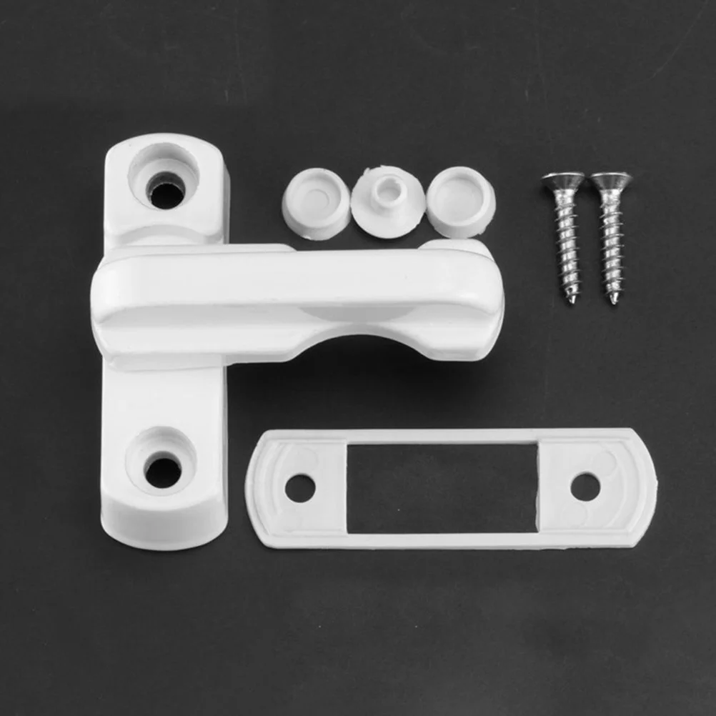 5pcs T-shape Locks Proof Safety Guards Durable Zinc Window Guards For Alloy For Home Doors Windows Hardware