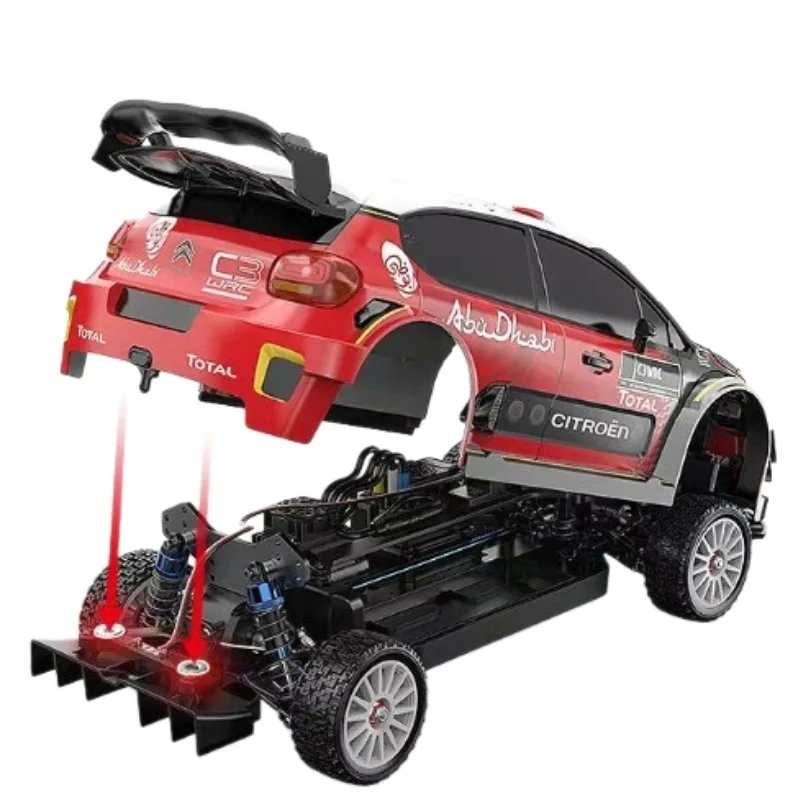 New Mjx 1/10 Induction Brushless 10303 Brushless Motor Tractor Hyperr Go Simulation High-Speed Drift Remote Control Car