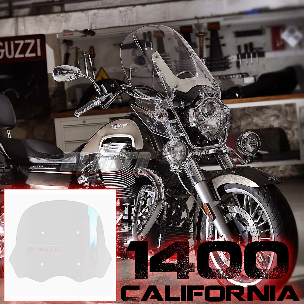 California 1400 Front windshield Retrofit windshield Windshield Accessories FOR California 1400 Touring Raise the windshield