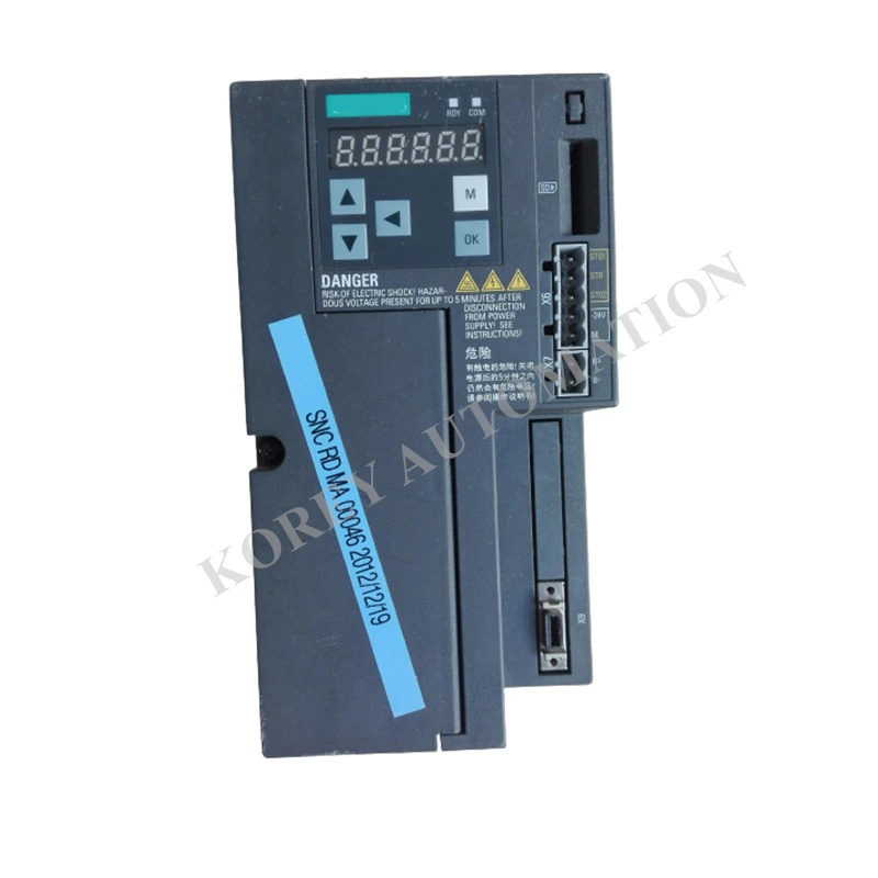 

Servo Drive 6SL3210-5DE21-0UA0 2-2.5KW Sinamics V70 6SL3210-5FB10-4UF1 6SL3210-5FB10-8UF0 0.75KW Fully Tested