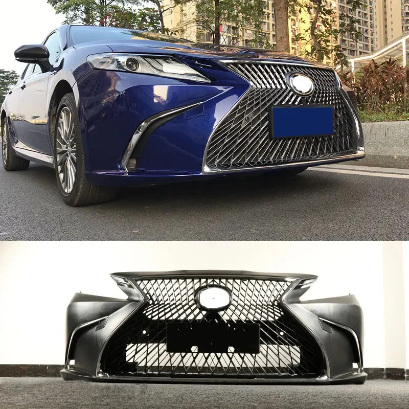 

New PP Body Kit for Camry LS Facelift 2018-2020 Front and Bumper Auto Accessories