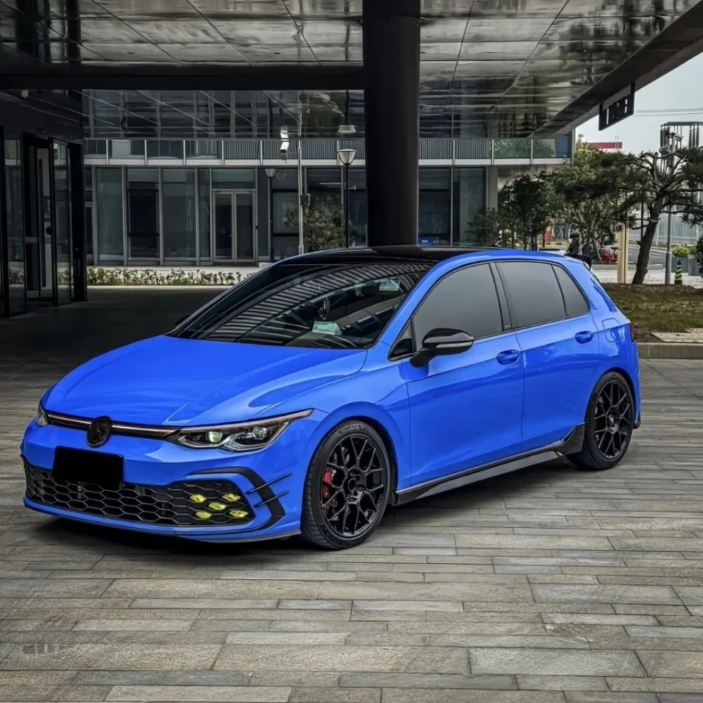 

Для Volkswagen Golf GTI R-Line MK8 Golf 8 2020-2024 ABT Стиль автомобиля Передний бампер Боковой спойлер Сплиттер Накладка Кузов Комплект