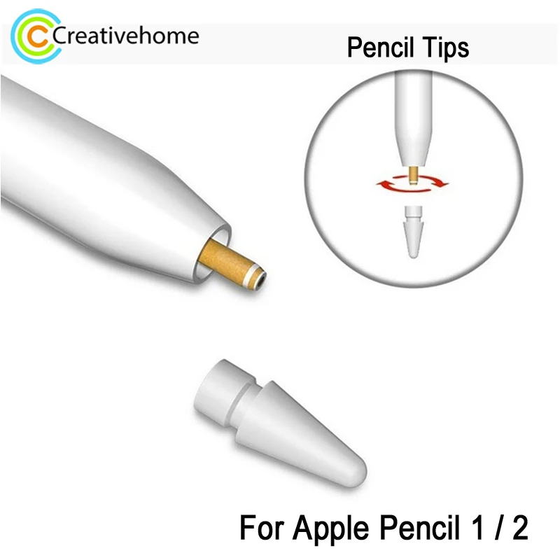 Replacement POM Pencil Tips For Apple Pencil 1 / Pencil 2