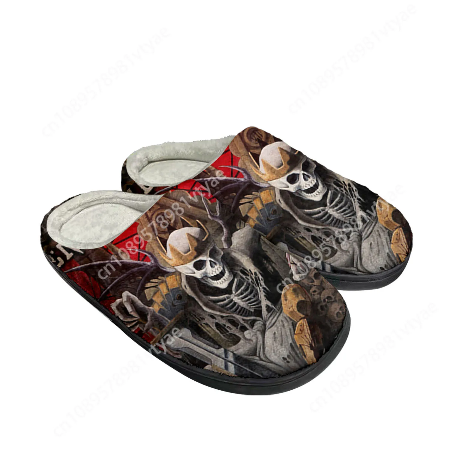 

Avenged Sevenfold A7X Home Cotton Custom Slippers Mens Womens Sandals Plush Bedroom Casual Keep Warm Shoes Thermal Slipper