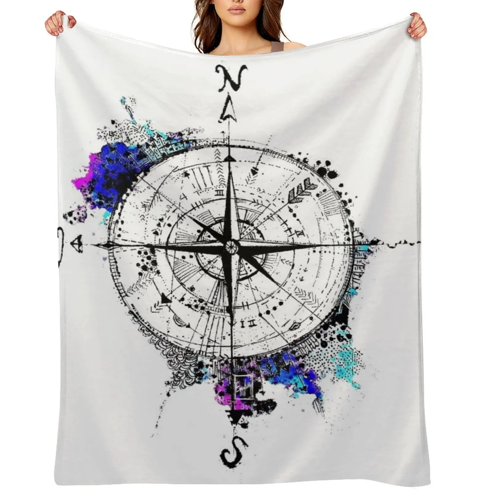 

Not all those who wander are lost Throw Blanket anime Sofa Throw For Sofa Thin Blankets