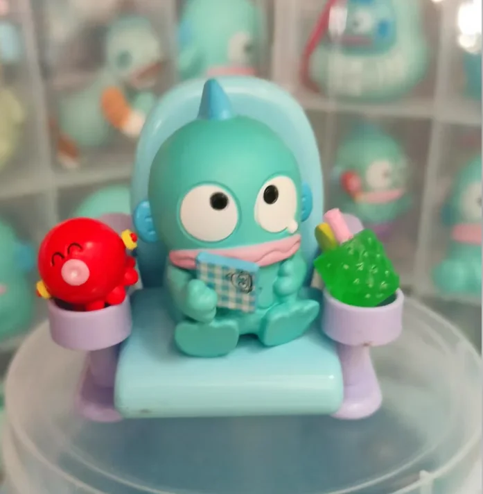 ใหม่ Sanrio Hapidanbui Theatre Miniature Play House กล่องตาบอดเครื่องประดับสะสมวันเกิดคริสต์มาสของขวัญของเล่น